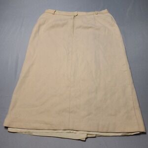 Vintage Wool Skirt Size 14/15 Old Luxury New Money Pastel Grandma Core Spring